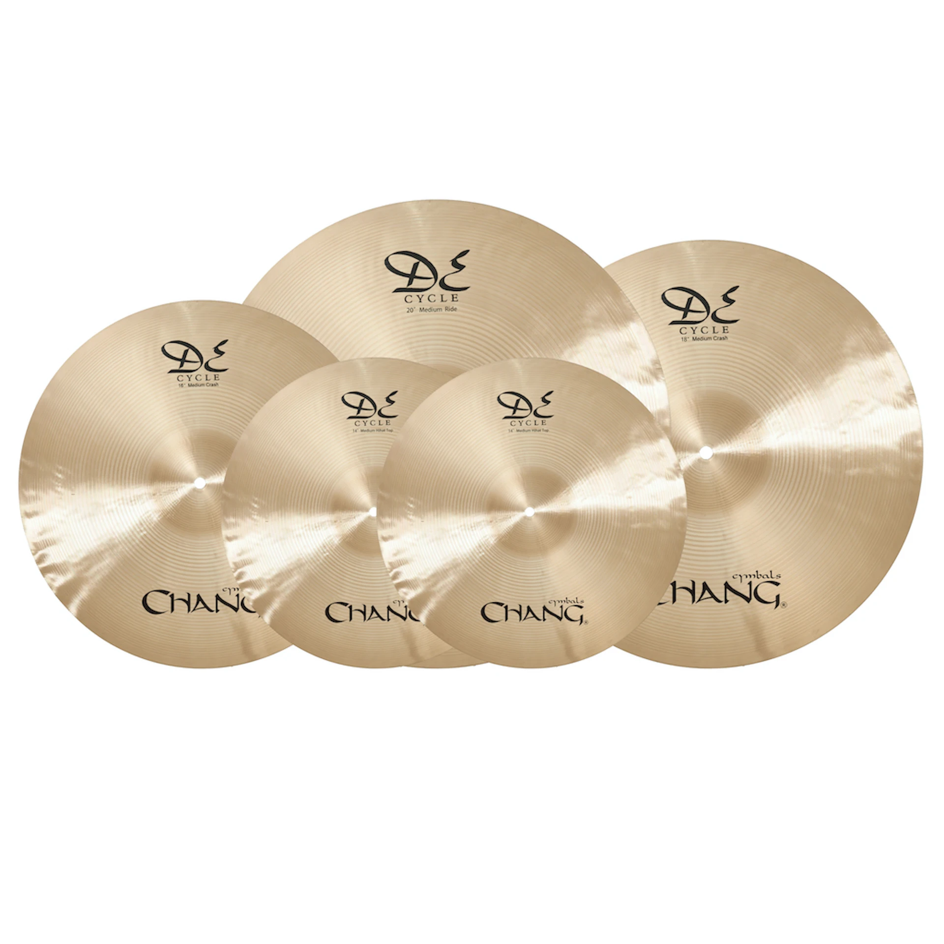 B20 Drumset Cymbal Set Percussion Musical Instrument Kit for Home Outdoor Professional Stage Music Performance Practice Training
