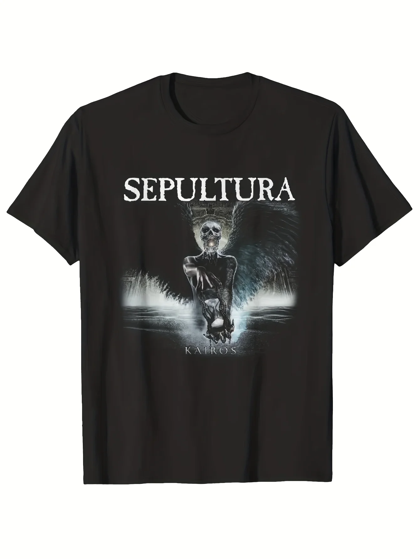Sepultura Kairos Skeleton унисекс футболка полные размеры S-5XL разноцветные эстетические мужские оригинальные подарки мужские новые подарки одежда