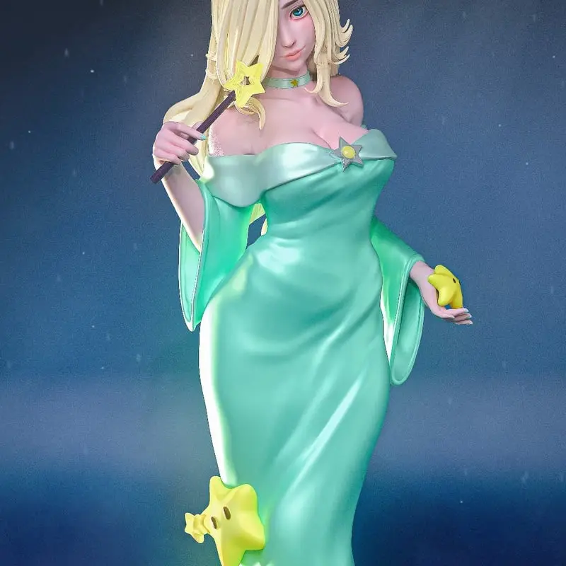 2-styles-game-character-6078-princess-rosalina-3d-print-model-unassembled-unpainted-custom-jigsaw-puzzle-gk-figure-kit-t_0147