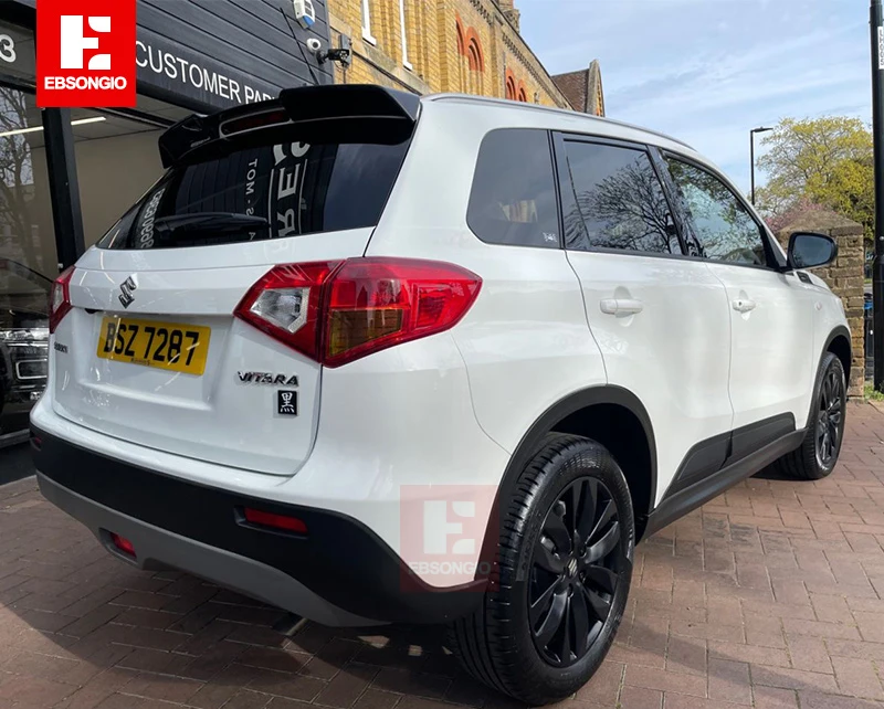 For Suzuki Vitara Escudo Rear Spoiler 2016-2020 ABS Plastic DIY Color Rear Roof Spoiler Wing Trunk Lip Boot Cover Car Styling