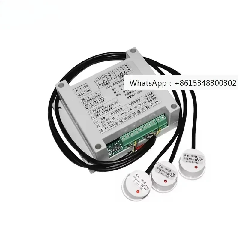 XKC-C352 AC110V-220V Automatic Water Level Controller with XKC-Y25 Non-contact Level Sensors for Liquid Water Measurement