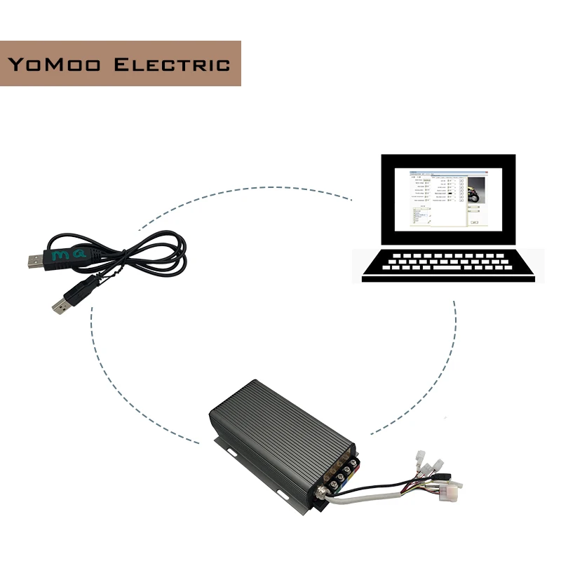 Sabvoton Mqcon Electric Motorcycle Controller USB Cable Or Bluetooth Adapter For SVMC Series