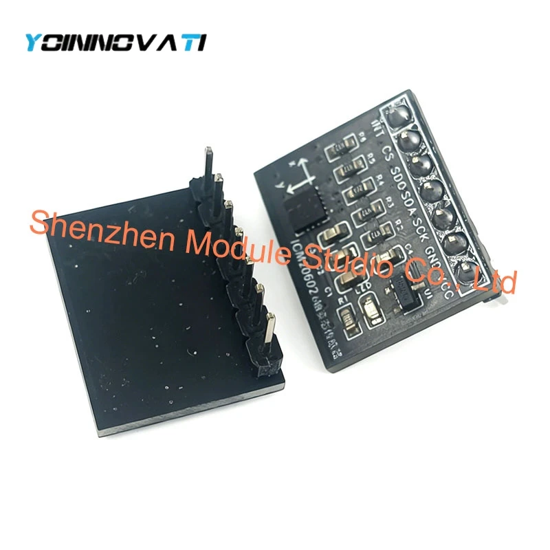 ICM20602 6DOF Attitude Sensor Module High Accuracy Gyroscope + Accelerometer SPI I2C 10MHz Upgrade Replacement for MPU6050