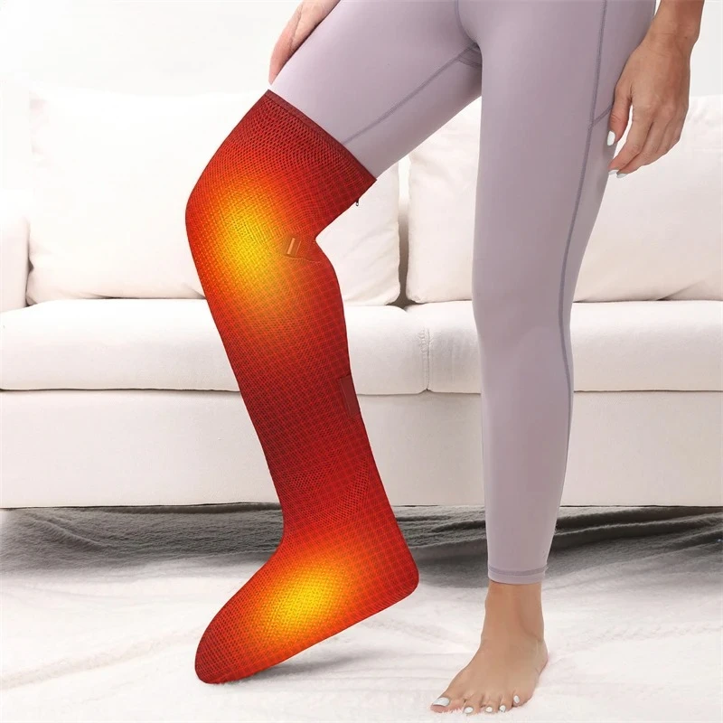 

Therapeutic Hot Compress Long Leg Foot Boots Relieves Knee Foot Pain Arthritis Provides Foot Warmth Promote Blood Circulation