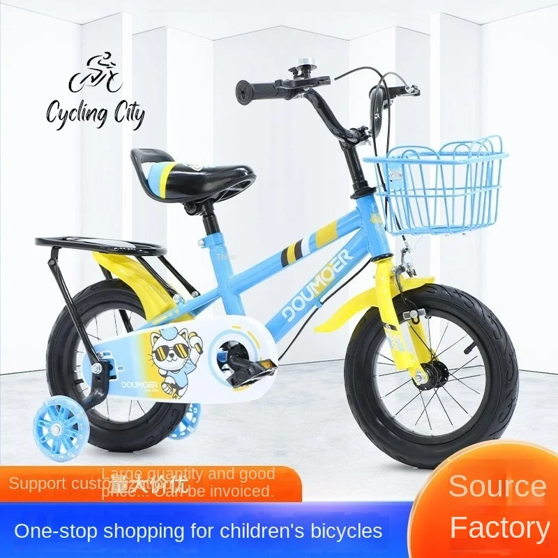 

Cycling City 2024 New Children's Bicycle Manufacturers Directly Sell 12-16 Inch Bicycles Suitable For 3-6-8-10 Year Old Babies