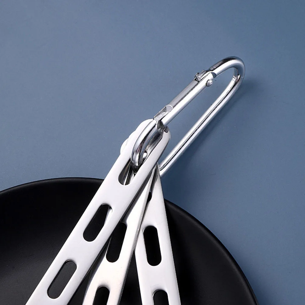 

1Set Portable Stainless Steel Cutlery Set Camping Travel Dinnerware Fork Spoon Cutter Durable Flatware Cutlery Kit