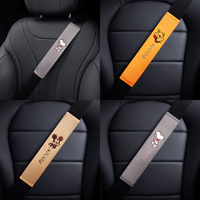 New Snoopy Car Seat Belt Cover Anime Plush Car Safety Belt Pad Universal Auto Kids Shoulder Cushion Protector Car Interior Gift