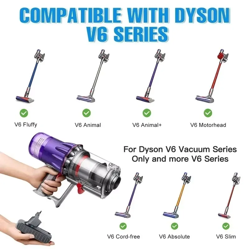 Low-Battery Warning Light! 21.6V 16800mAh Dyson V6 V7 V8 V10 Vacuum Battery