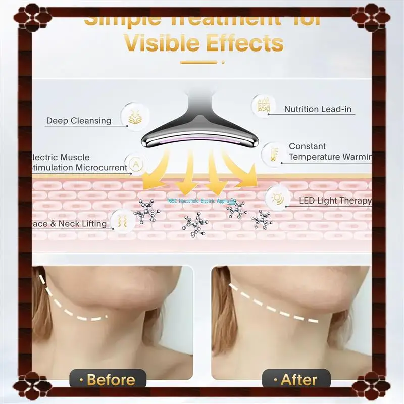 

7-In-1 Anti Wrinkles Face Massager Face Sculpting Device Facial Neck Eye Skin Care Tool Device For Women And Man Durable