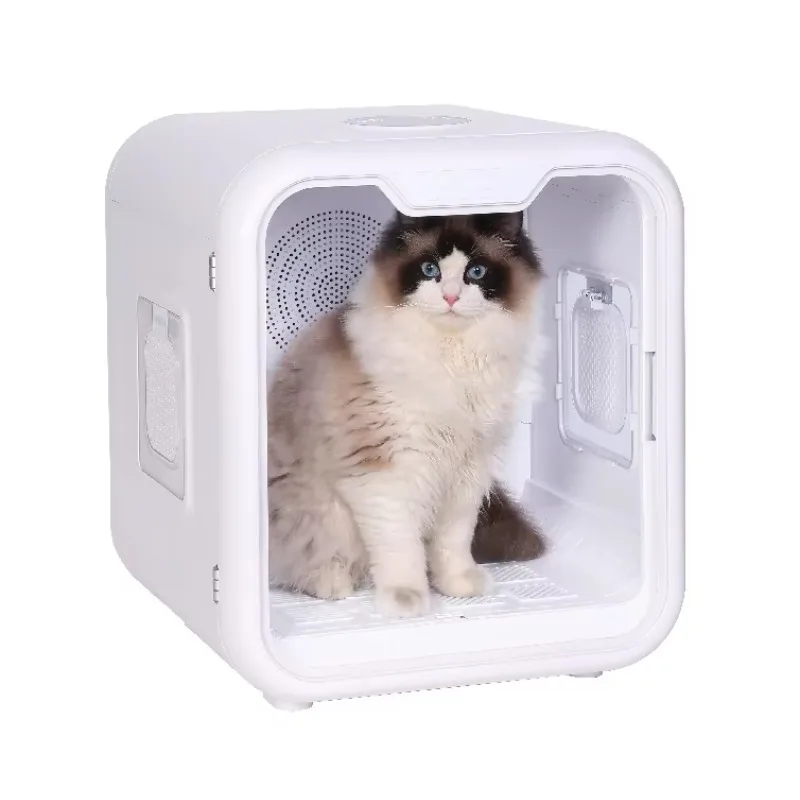 

Intelligent Fully Automatic Silent Pet Hair Dryer Box Large Capacity Plastic Drying Box Universal Dryer for Dogs and Cats
