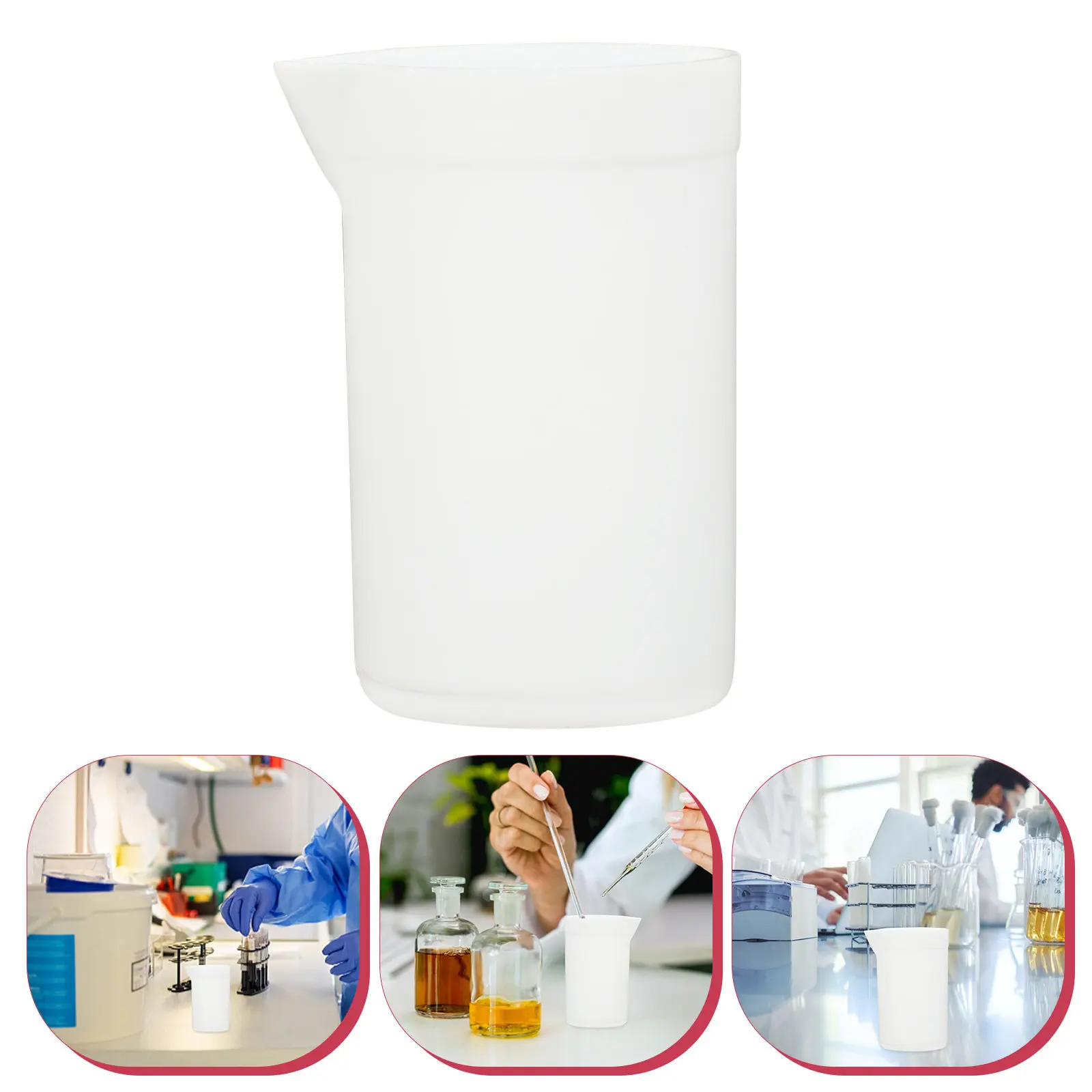 

Лабораторный стакан из ПТФЭ, 30 мл, термостойкий, с плоским дном и коническим носиком, для химии, образования, исследований, учебного оборудования