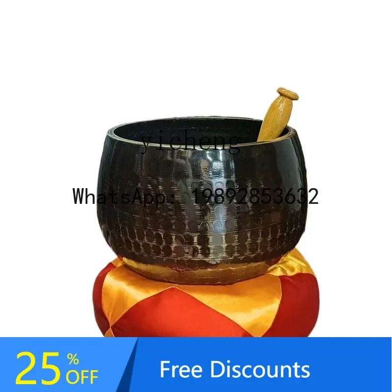 

solid wood wood fish chanting Buddha chanting prayer bowl bowl singing bowl household buddha statue decoracion