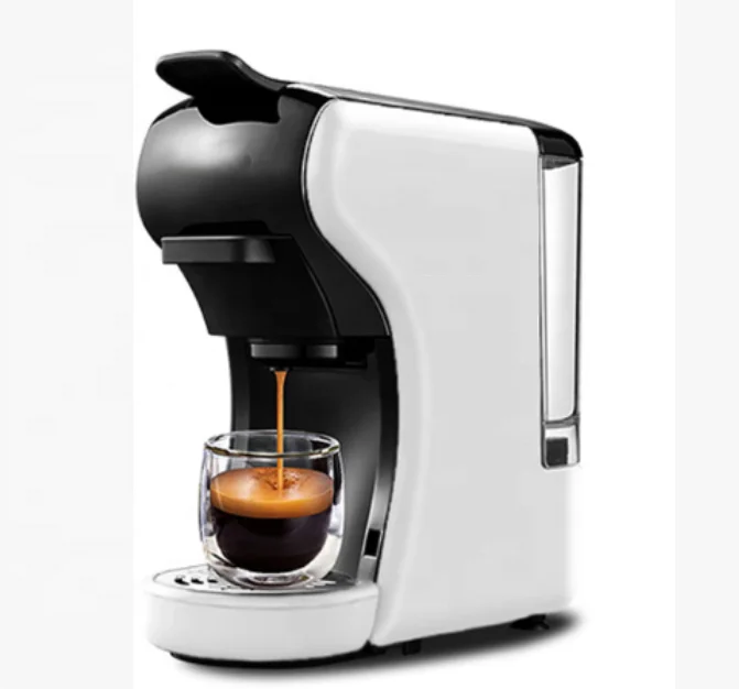 Smart Household 19-pressure Italian-style American Coffee Machine - Plastic Material - Suitable for Capsules and Powdered Coffee