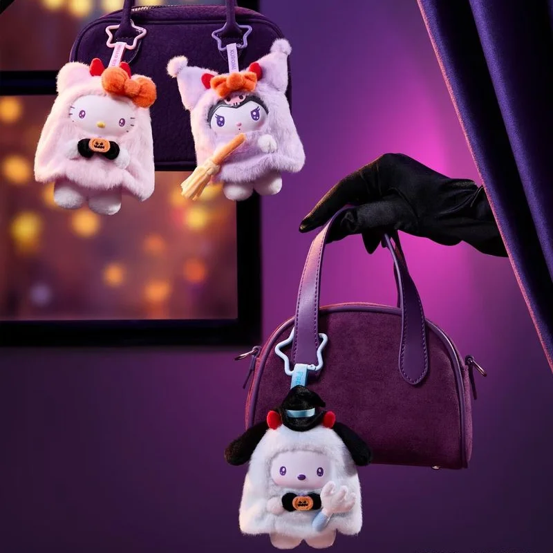 

Новая предпродажа Sanrio Candy Carnival Night Series слепая коробка милый рюкзак с пряжкой Kawaii украшение для рабочего стола подарок на день рождения и Хэллоуин