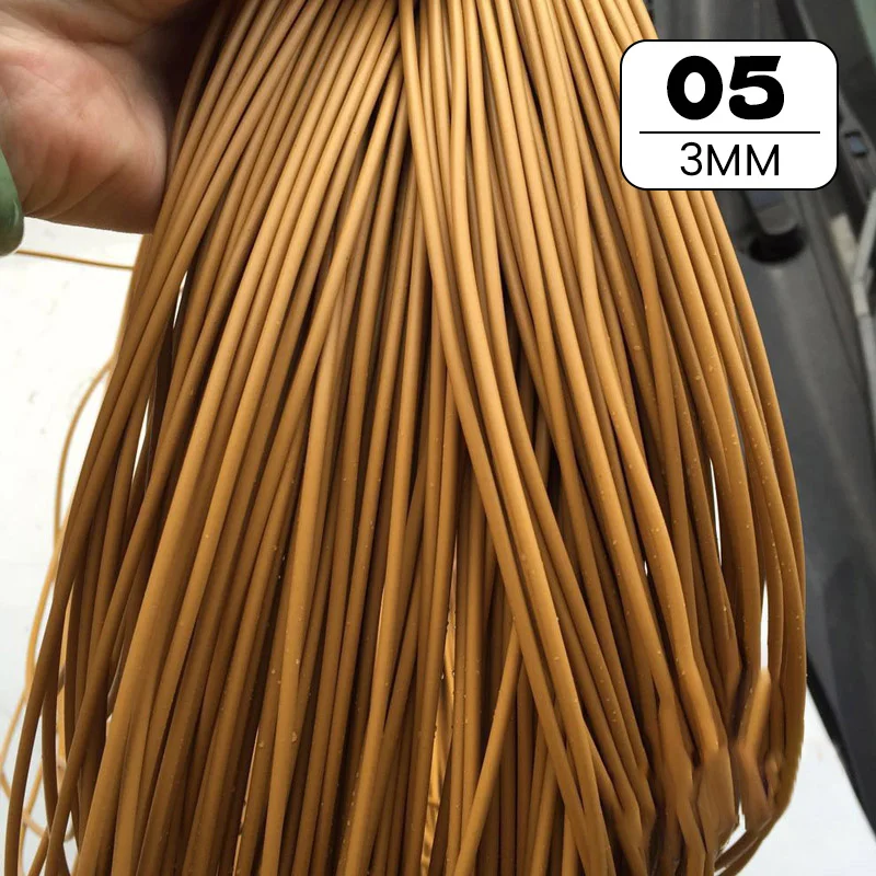 3Mm 500G Round Pe Rattan Plastic Synthetic Rattan Weaving Raw Material Knit Furniture Repair Chair Table Storage Baske Diy Tools