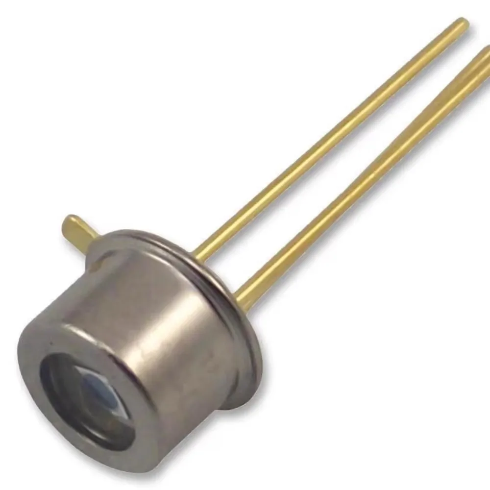 

TO46 Metal Silicon UV Detector Photodiode UV Receive Flame Detection GaN254NM