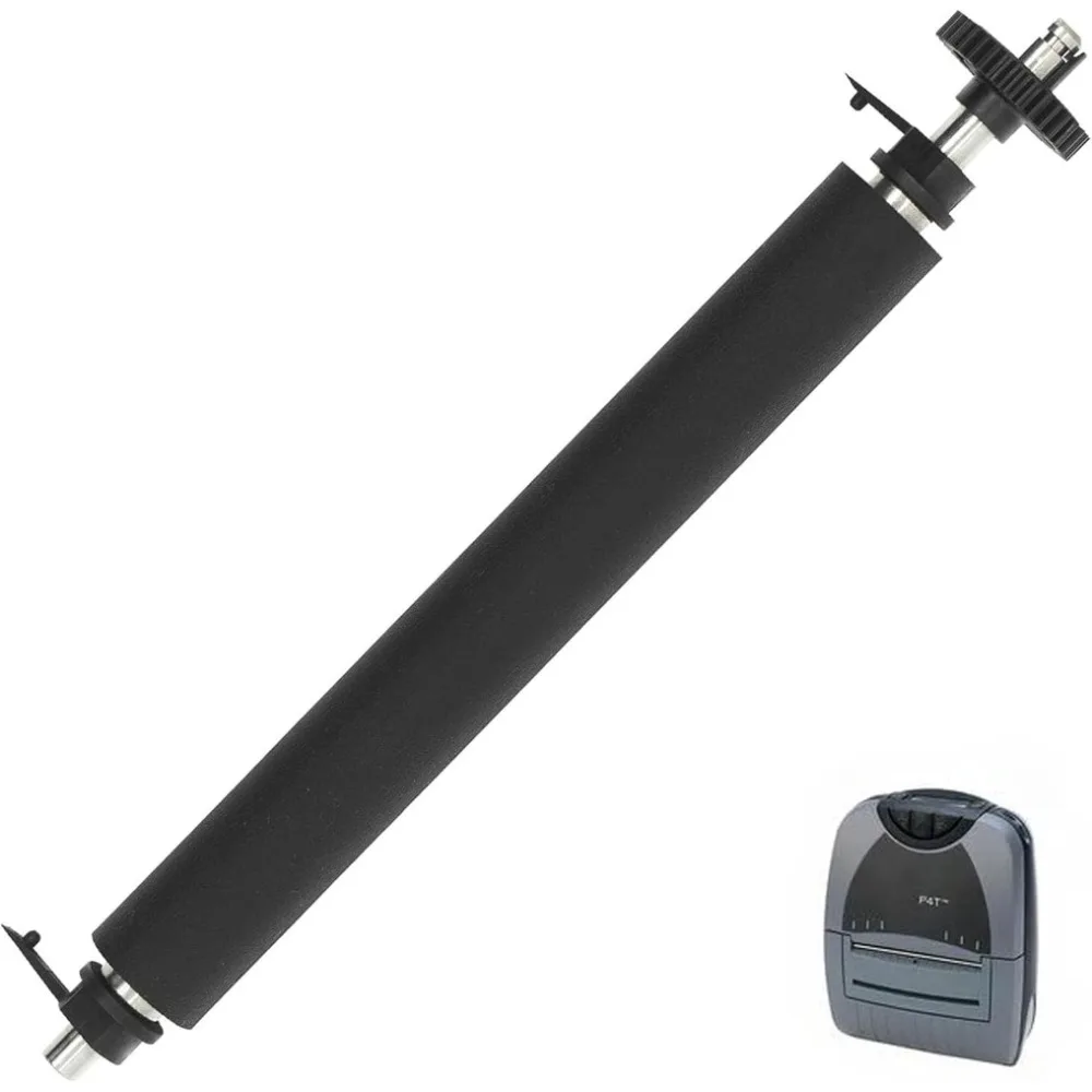 Platen Roller for Zebra P4T RP4T Thermal Label Barcode Printer P/N:AK18913-005 (Including Gear Parts)