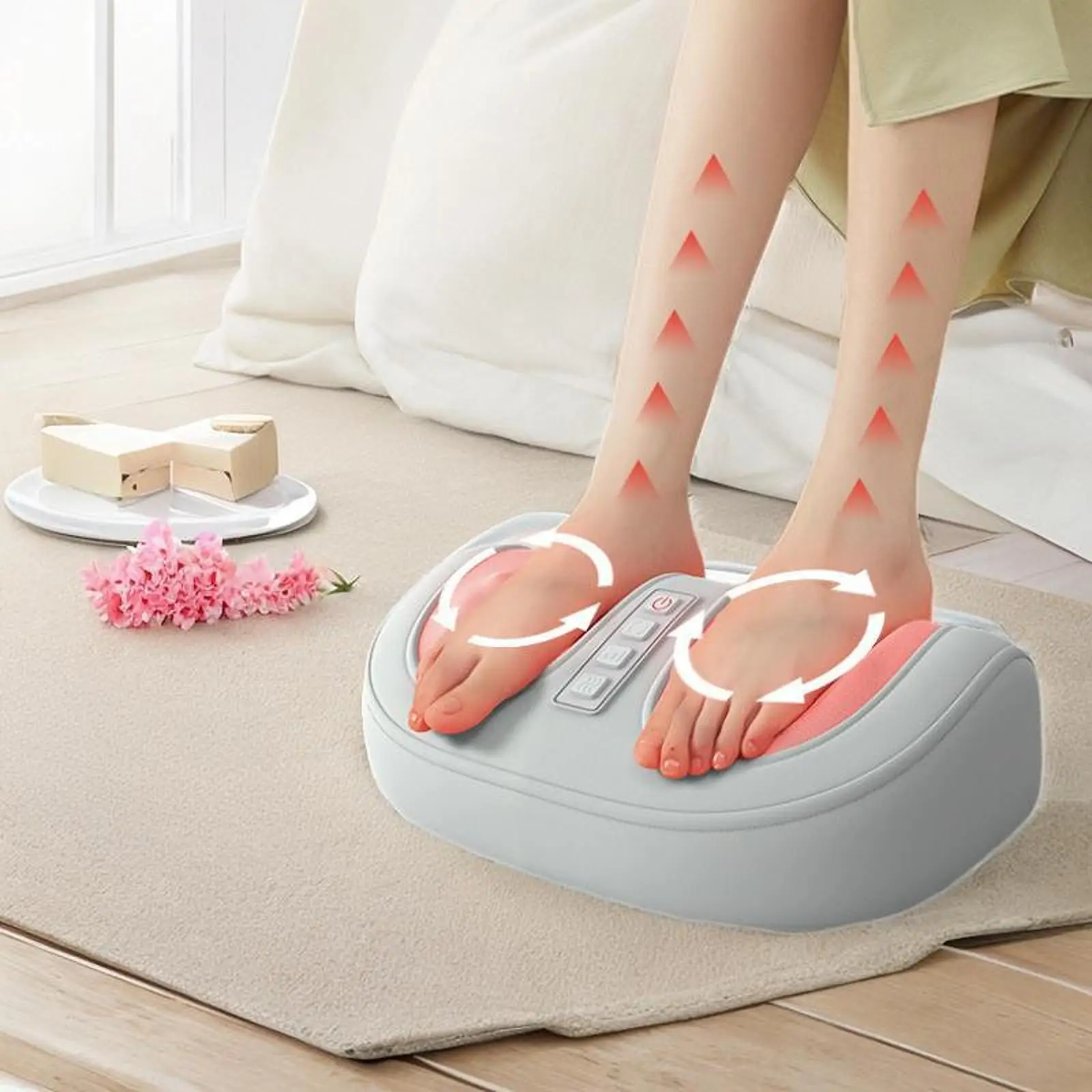 Foot Massager Easy to Use Vibrations Foot Massager Machine for Arm Feet Calf