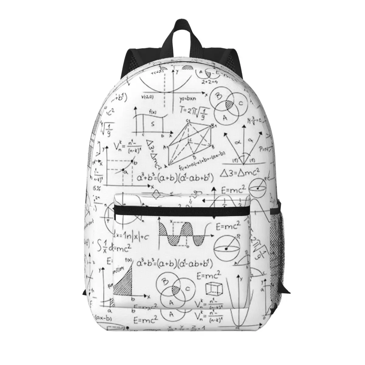 

Mathematics Formulas Math Numbers Student Backpack School Bag Hiking Travel Daypack for Boys Girls Bookbag Shoulder Bags
