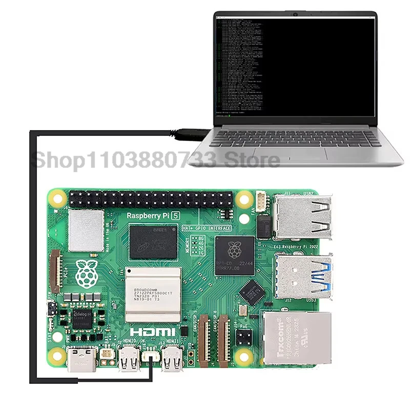 Raspberry Pi 5 Terminal UART Serial TTL To USB Port Debugging Cable For RPI5 Pi5 Terminal UART Serial Port Cable Display Cable