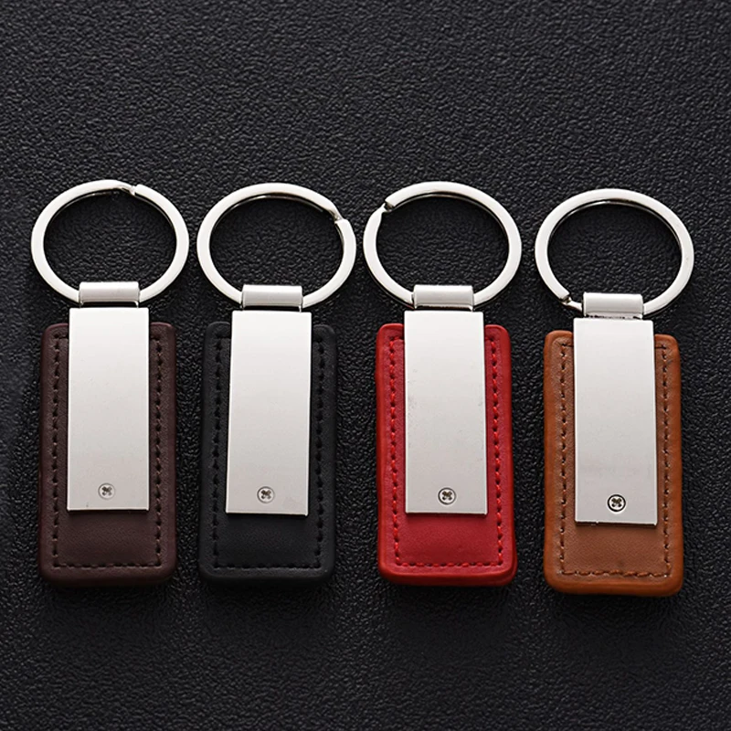 Custom Leather Keychain Fit For Suzuki V-Strom 800DE DL800 2020 2021 2022 2023 2024 Motorcycle Accessories 4 Color Metal Keyring