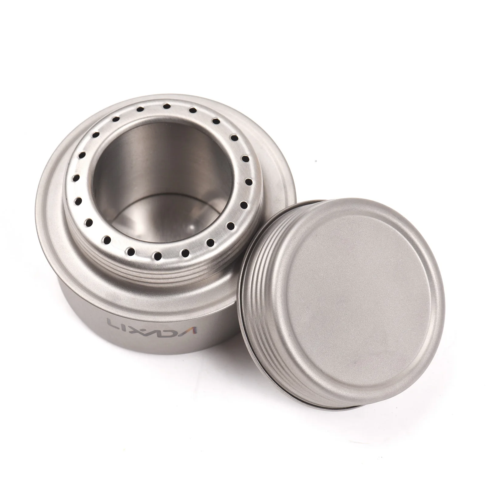 Backpacking Stove Lightweight Ti Alcohol Burner Efficient and Safe Camp Stove for Outdoor Activities Camping Hiking