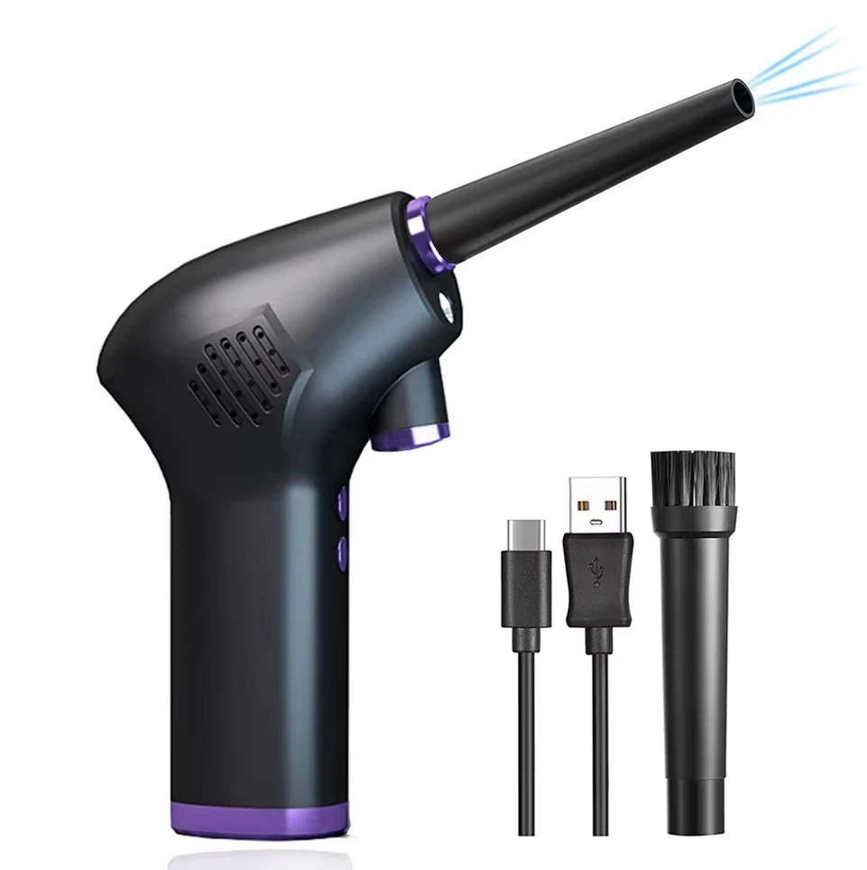 

Лучший электрический воздушный насос 60000 об/мин, 15000 мАч, беспроводной воздуходувка со сжатым воздухом, пистолет-пылетка, перезаряжаемый для чистки автомобильной клавиатуры