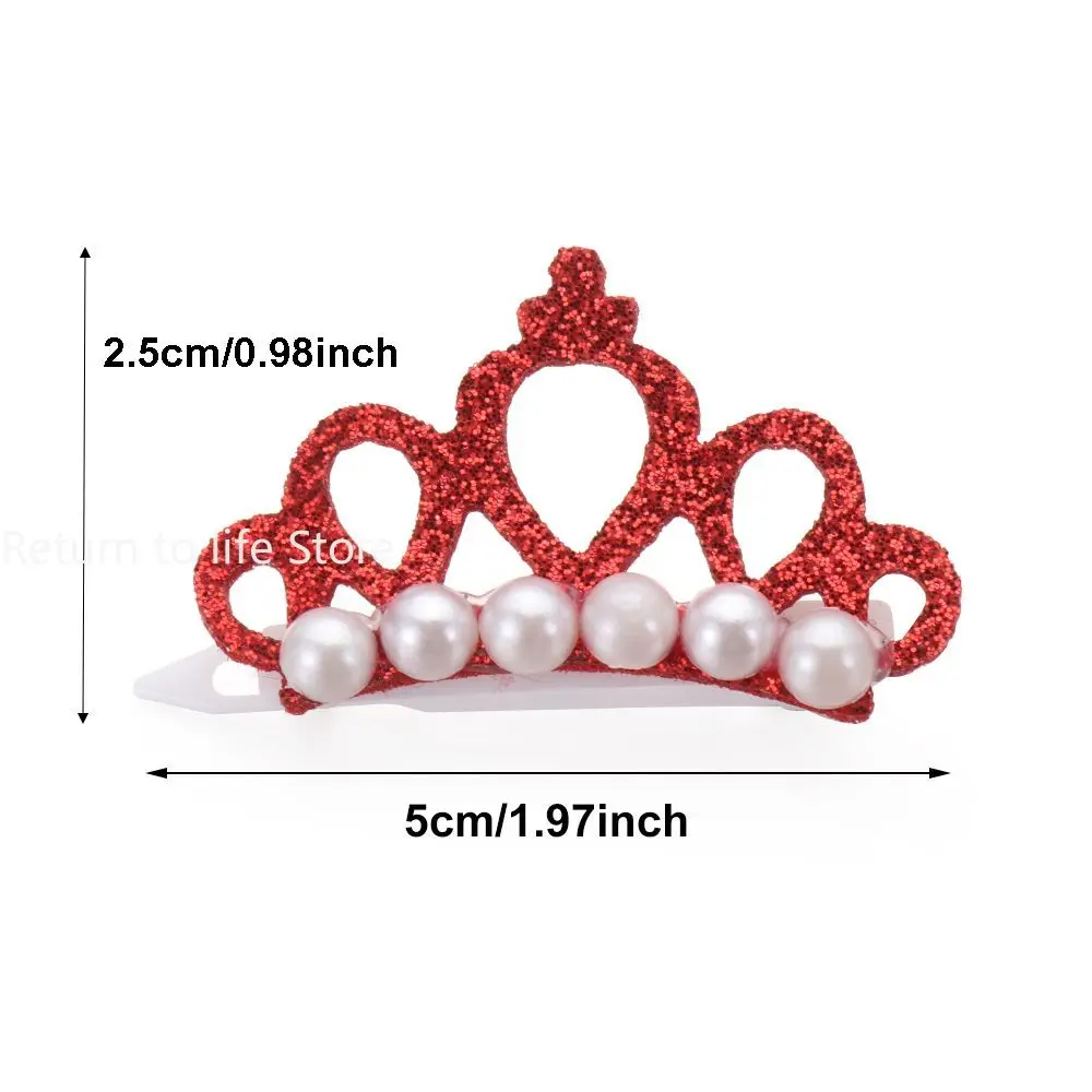 New Headdress Cat Grooming Pet Headwear Puppy Accessories Bow-tie Hairpin Hair Random Clip Crown Shape Dog Bowknot