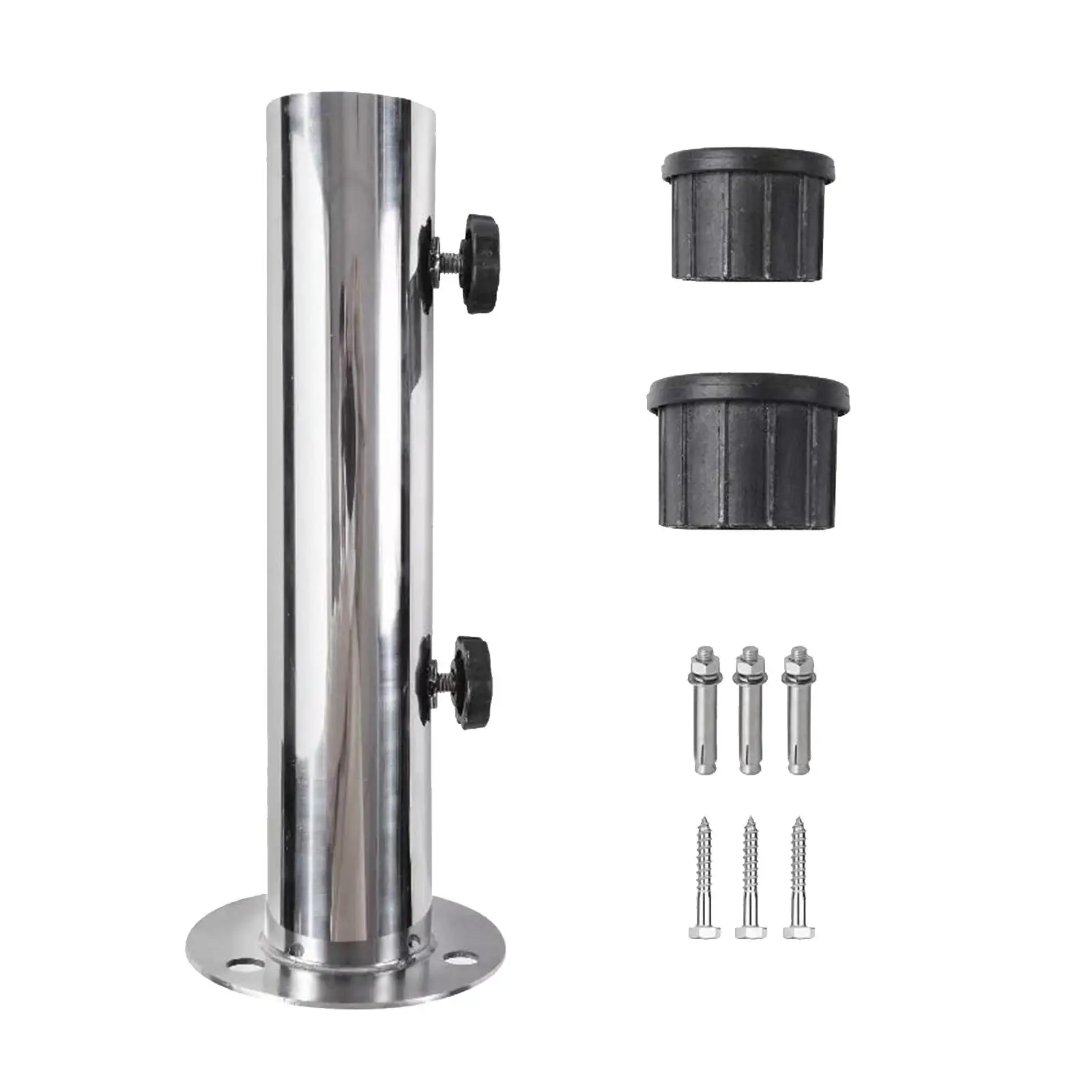 Deck Umbrella Base Stand Heavy Duty Umbrella Mount for Docks Outside Balcony