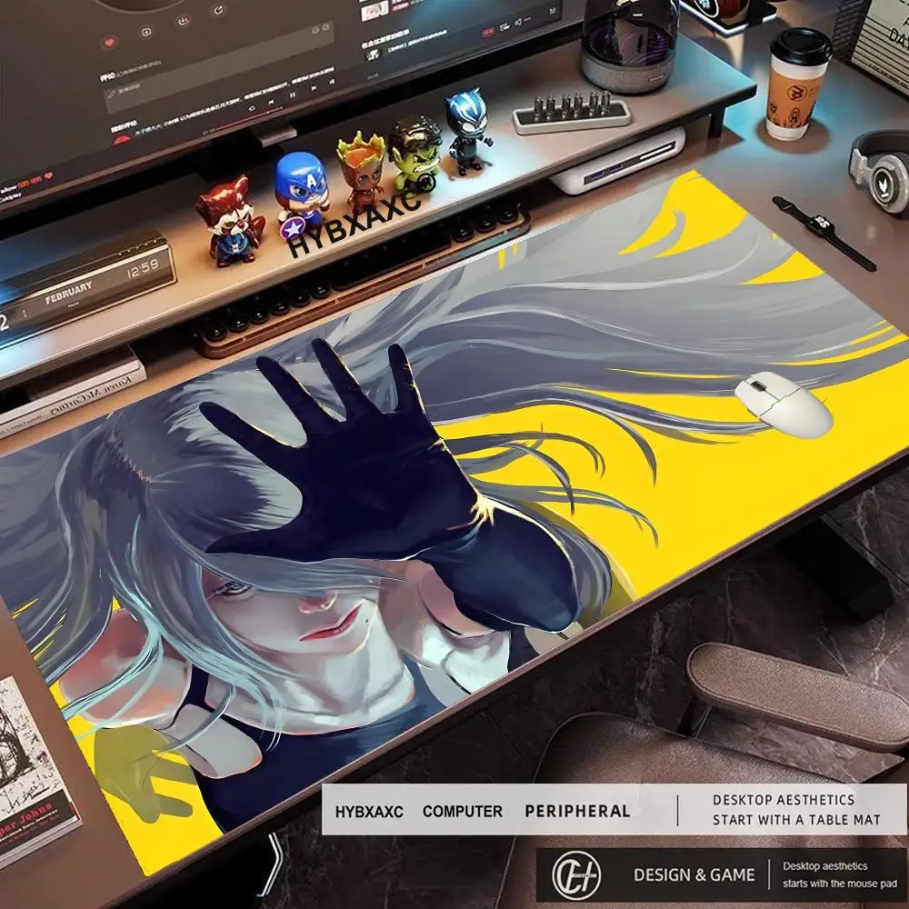 Mouse Pad Desk Protector Mouse Cartoon Anime Rubber Mat Gaming Mousepad A2 Nier Automata Keyboard Mats Gamer Kawaii Cute Deskma