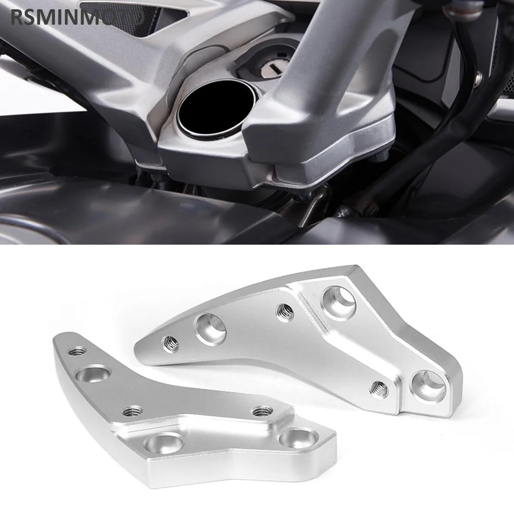 For BMW K1600GT K1600GTL K1600 K 1600 GT L 1600GT GTL 10-2025 Motorcycle Aluminum Alloy Handlebar Risers 18mm Height up Adapters