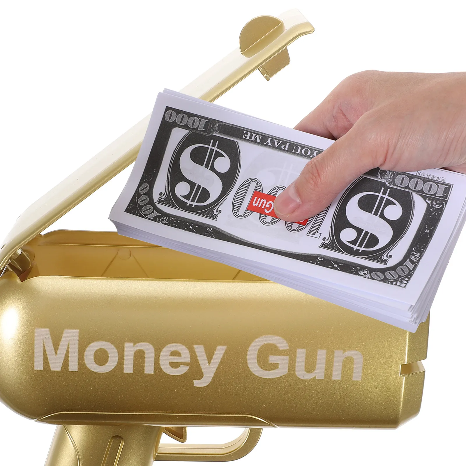 1Set Cash Shooter Smooth Out Money Unique Experience for Parties Celebrations Reusable Long Lasting Material Money Shooter
