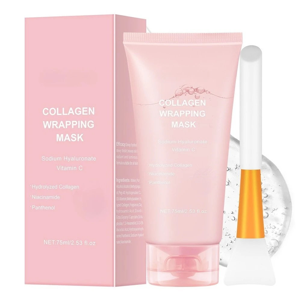 Overnight Collagen Peel-Off Mask: Nighttime Moisturizing Magic for a Fresh, Plump Complexion