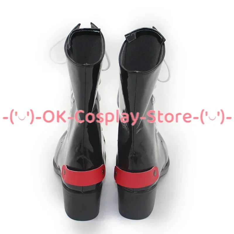 [Angepasst] Teto Cosplay Schuhe Anime Spiel Roleplay Kostüm Requisiten Halloween Karneval Urlaub Party PU Leder Stiefel