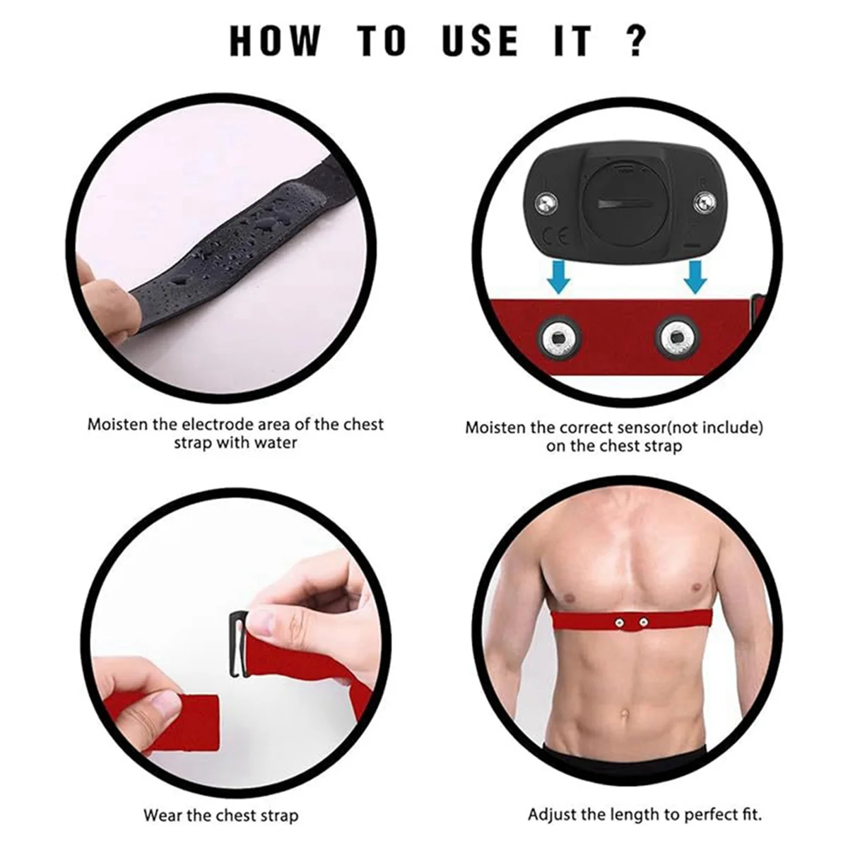 Pasek zamienny B74A do paska Jiaming Blackbird