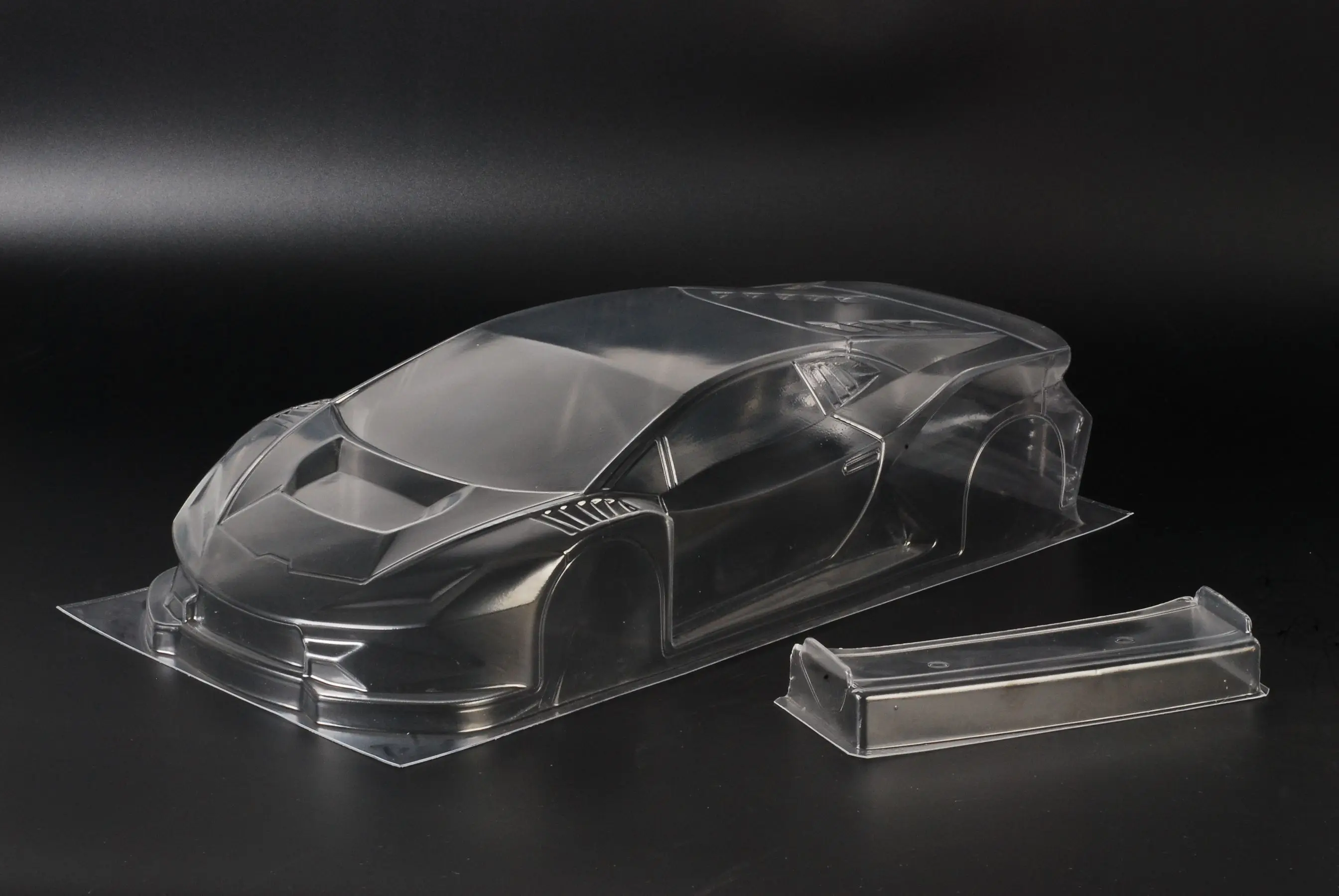1/10 PC RC Shell body Huracan GT190mm Width 260mm Wheelbase Transparent Shell Body With Tail lampshad for D5S Mst Yokomo Hpi Hsp