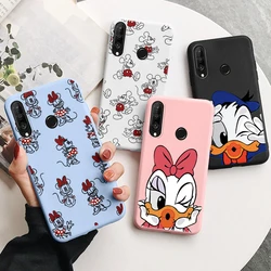 Silikonowe etui na telefon do Huawei P30 P 30 Lite P30 Pro Cover Mickey Minnie Donald Duck Soft Funda do Huawei P30 P30Lite Coque Bag