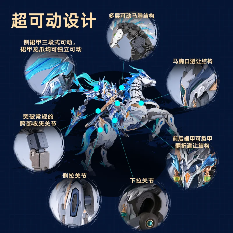 【متوفر】نموذج تشاو يون الترا موبايل Guochuang المُجمَّع مع هيكل عظمي من خليط معدني مجموعة قابلة للتشغيل للغاية