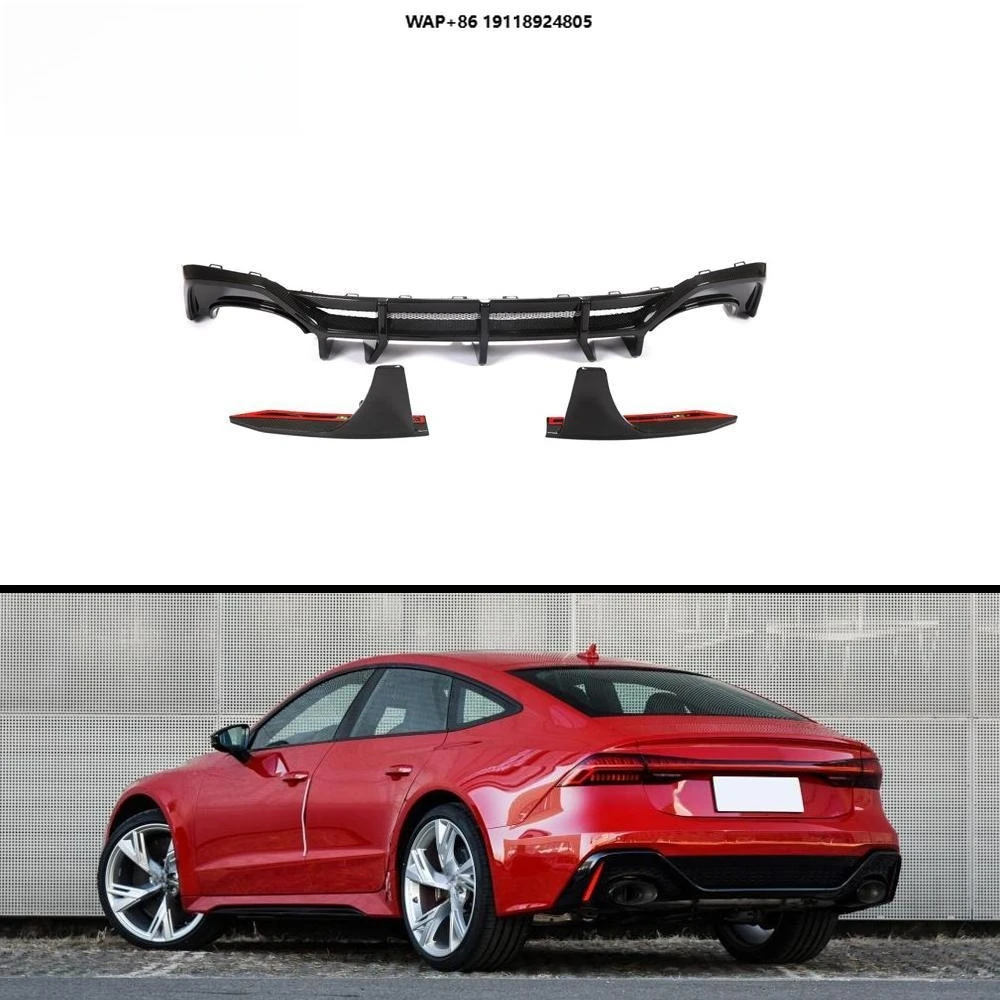

Carbon Fiber Rear Diffuser for RS7 Sportback Hatchback 4-Door 2020-2021