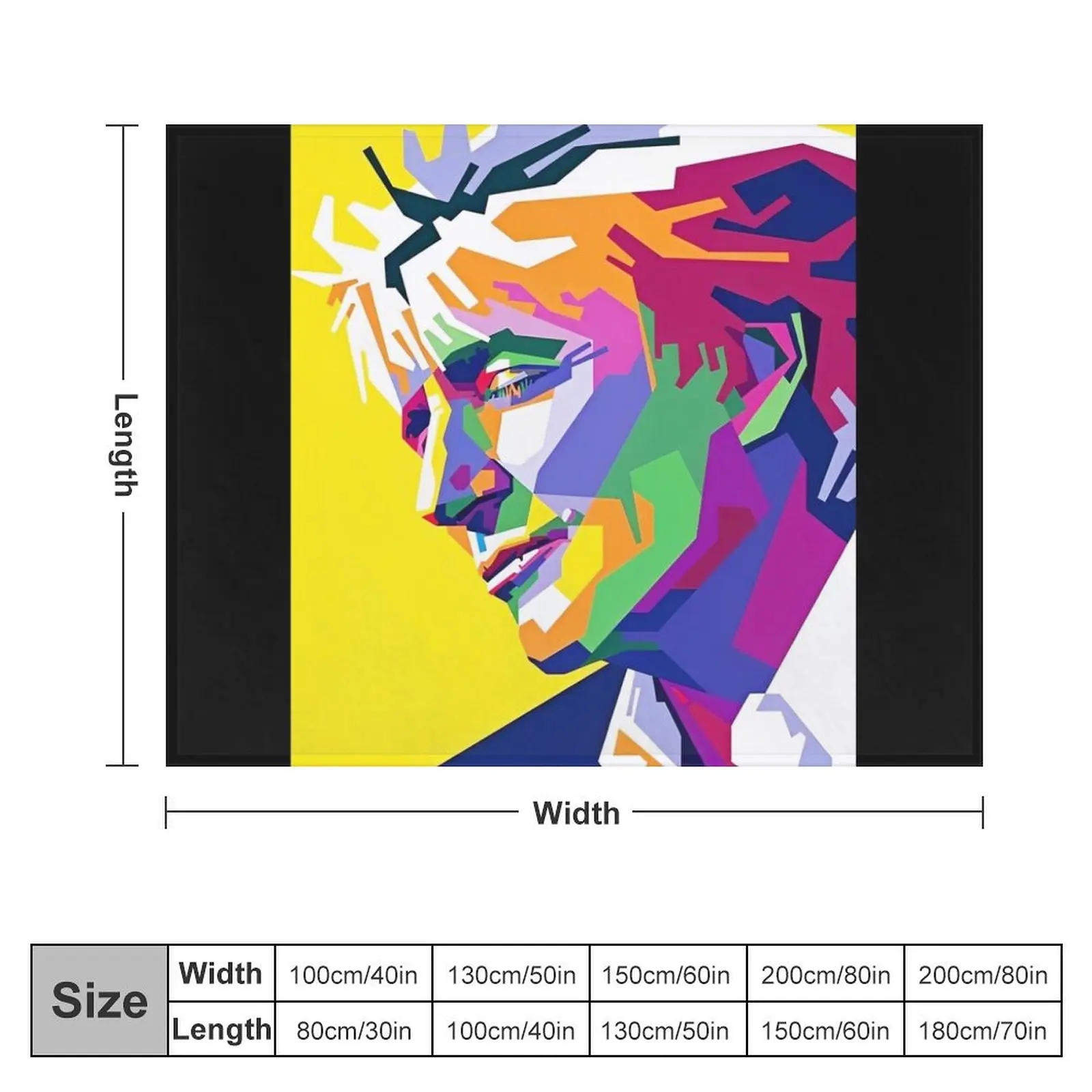 Awesome Colorful Rod Stewart Throw Blanket Blankets For Baby Extra Large Throw Soft Big Cute Blankets