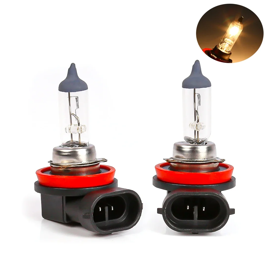 1PC H11 H8 H16 Car Fog Lamp Bulb Headlight Halogen Bulb High Power Energy Saving Universal Replace Accessories 12V 19W 35W 55W