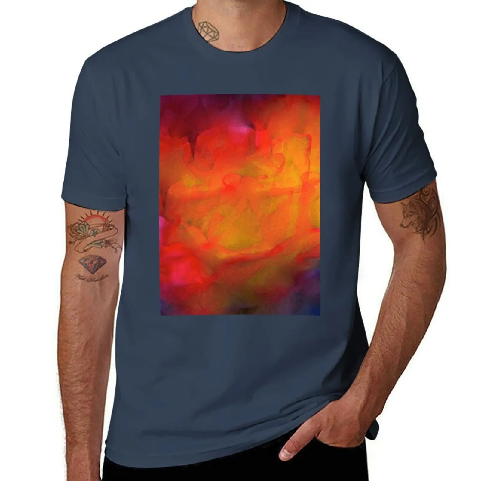 

Abstract 279 T-Shirt Basic Plain Tee for Spring and Summer