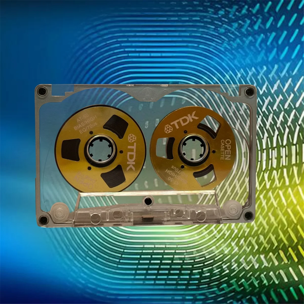 A003 55 Minute Blank Tape Disk Double-Sided Metal Small Open Disk Blank Cassette Tape Tape Disk, E view 5