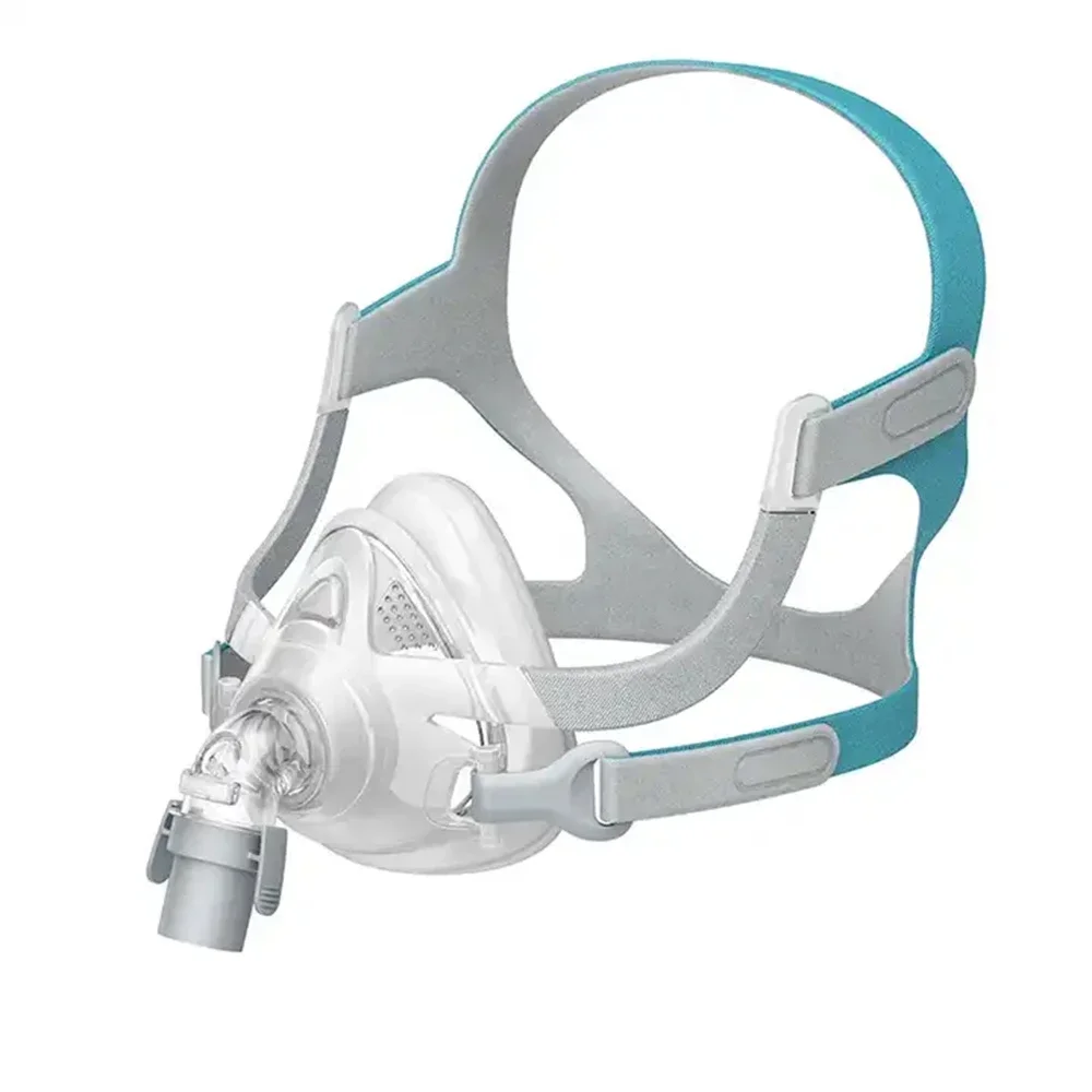 Resoxy FMIIP CPAP Mask Full Face Mask Auto CPAP APAP BIPAP Silicone Anti Snoring Sleep Apnea Sleep Aiding Respirator Mask