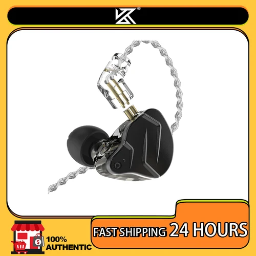 KZ ZSN Pro X auriculares metálicos 1ba + 1dd tecnología híbrida auriculares deportivos con monitor de graves de alta fidelidad y cabezal con cancelación de ruido