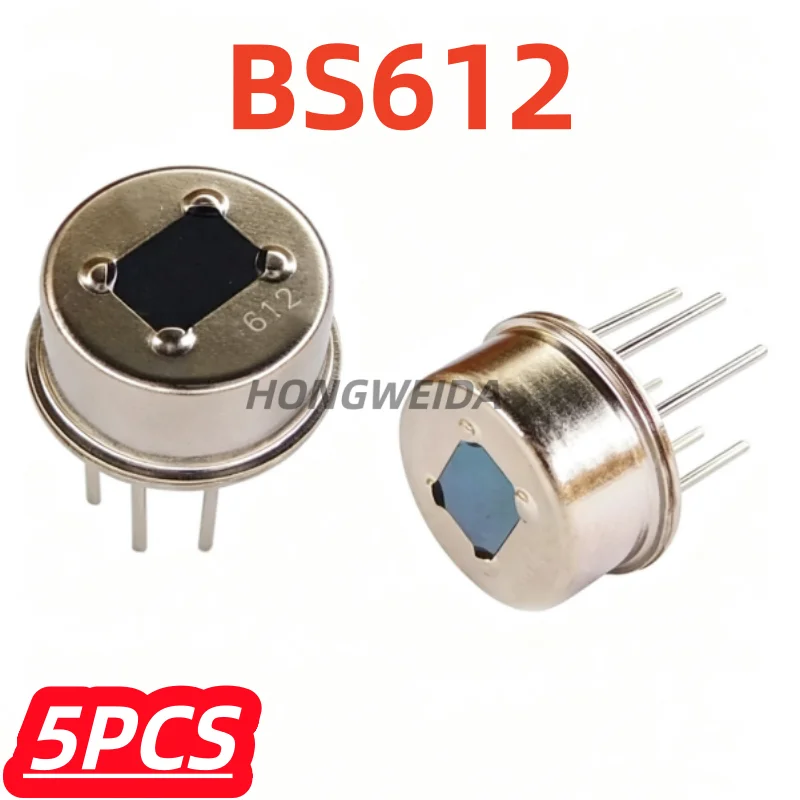 5 pièces/lot 100% neuf BS612 DIP-6 Capteur infrarouge pyroélectrique intelligent numérique 612