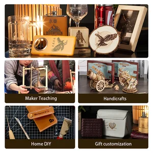 النقش بالليزر 5W الأزرق CNC عالية الدقة DIY الليزر قطع الاكريليك الفولاذ المقاوم للصدأ الخشب أدوات آلة النقش أفضل 10 حفارة ليزر مبيعا للفولاذ المقاوم للصدأ - No6