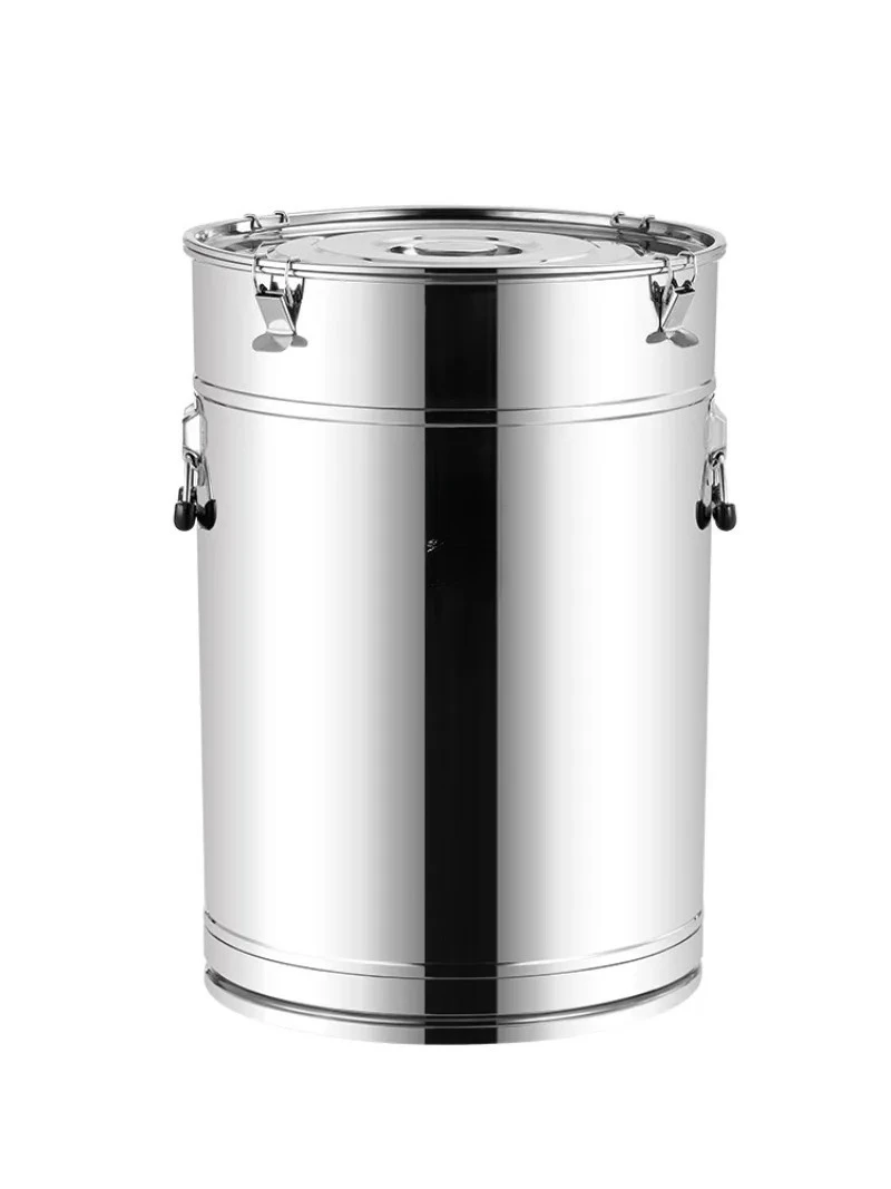 

Add Stainless Steel Sealed Bucket Thickened Fermentation Bucket Tea Peanut Oil Wine Honey Storage Bucket