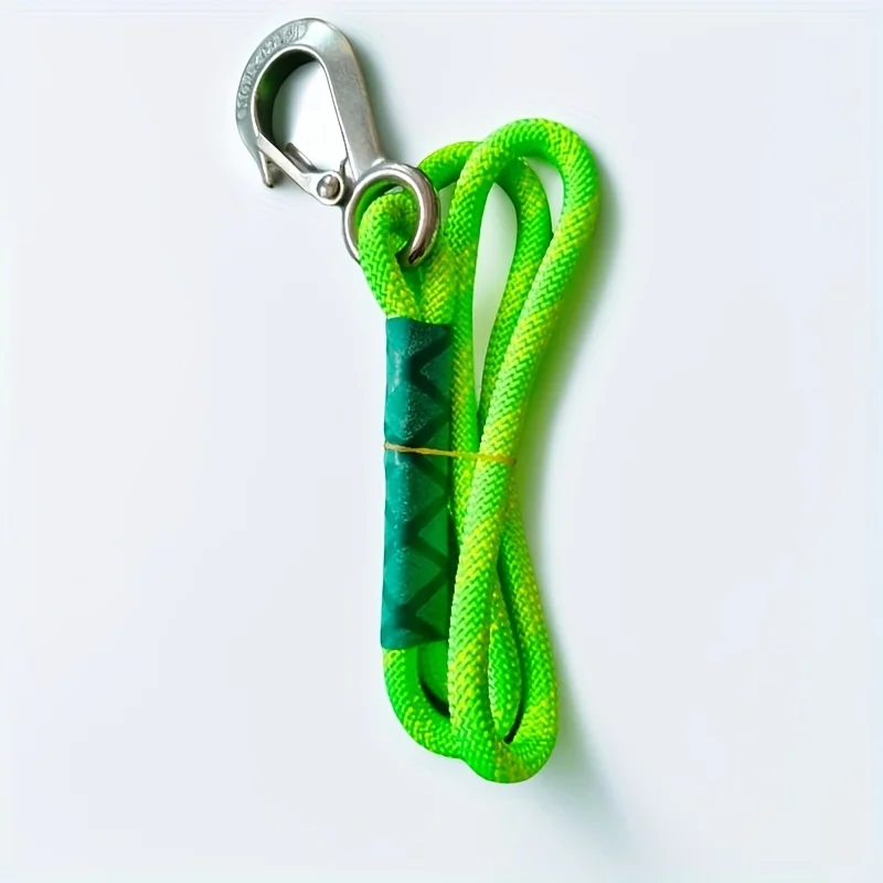 Heavy Duty Nylon Sling with Metal Hook - Wear-resistant - Suitable for Outdoor Hammocks, Tree Swings, and Patio Chairs