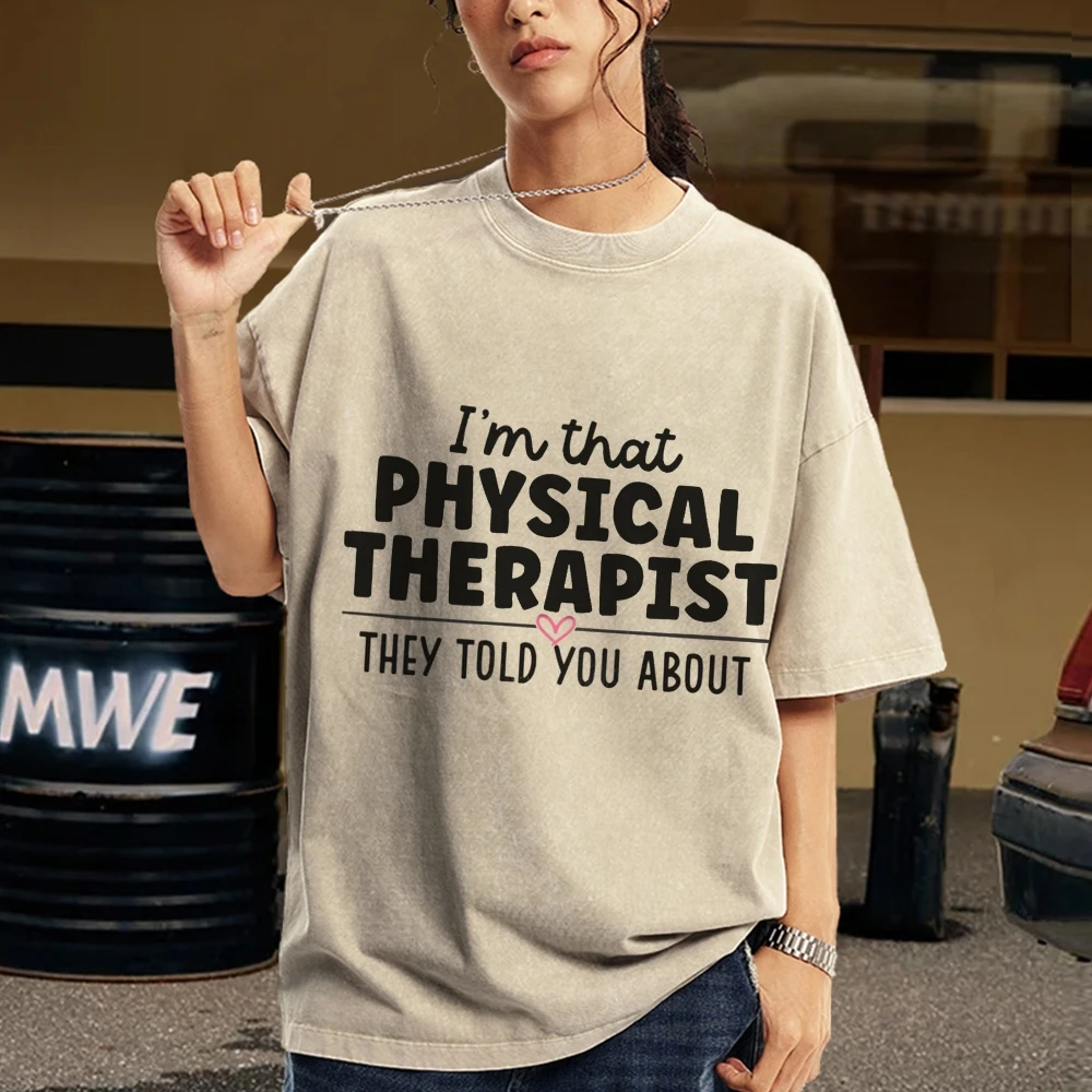 I'm That Physical Therapist They Told You About Vintage, 90s T-shirt, Y2k Shirt